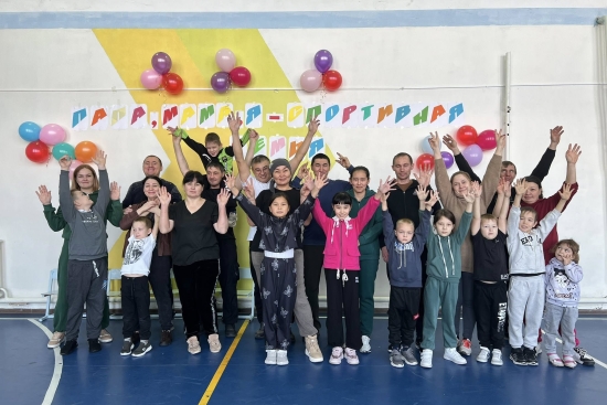 «Папа, мама, я — спортивная семья»